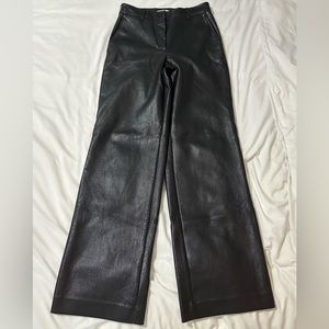 Aritzia Babaton Bazaar Leather Pants
